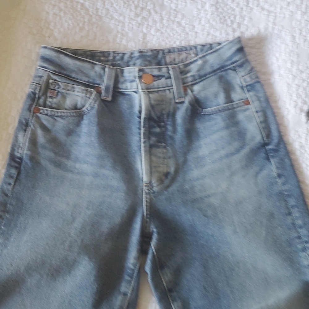 AG ALEXXIS VINTAGE HIGH WAIST STRAIGHT JEANS ,24 , ATHENS - Picture 5 of 10